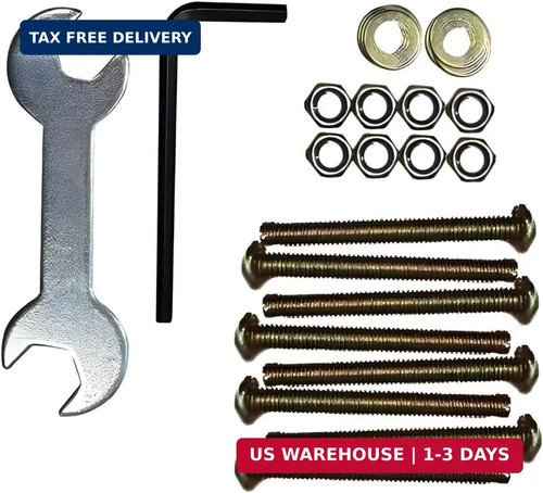 Bed frame hardware set - bed,